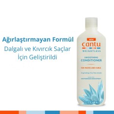 Cantu Weightless Ağırlaştırmayan Saç Kremi 400 mL- Kıvırcık ve Dalgalı Saçlar İçin - 2