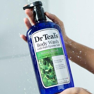 Dr Teal's Saf Epsom Tuzu ile Vücut Şampuanı - 1