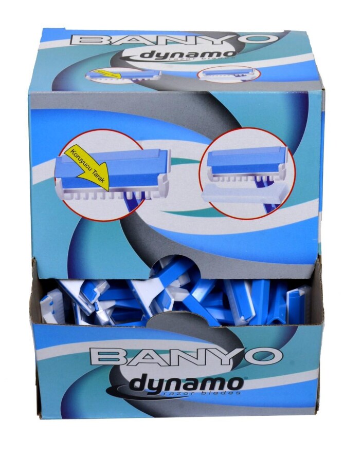 Dynamo 100 Adet Erkek Banyo Kullan At Tıraş Bıçağı - 1