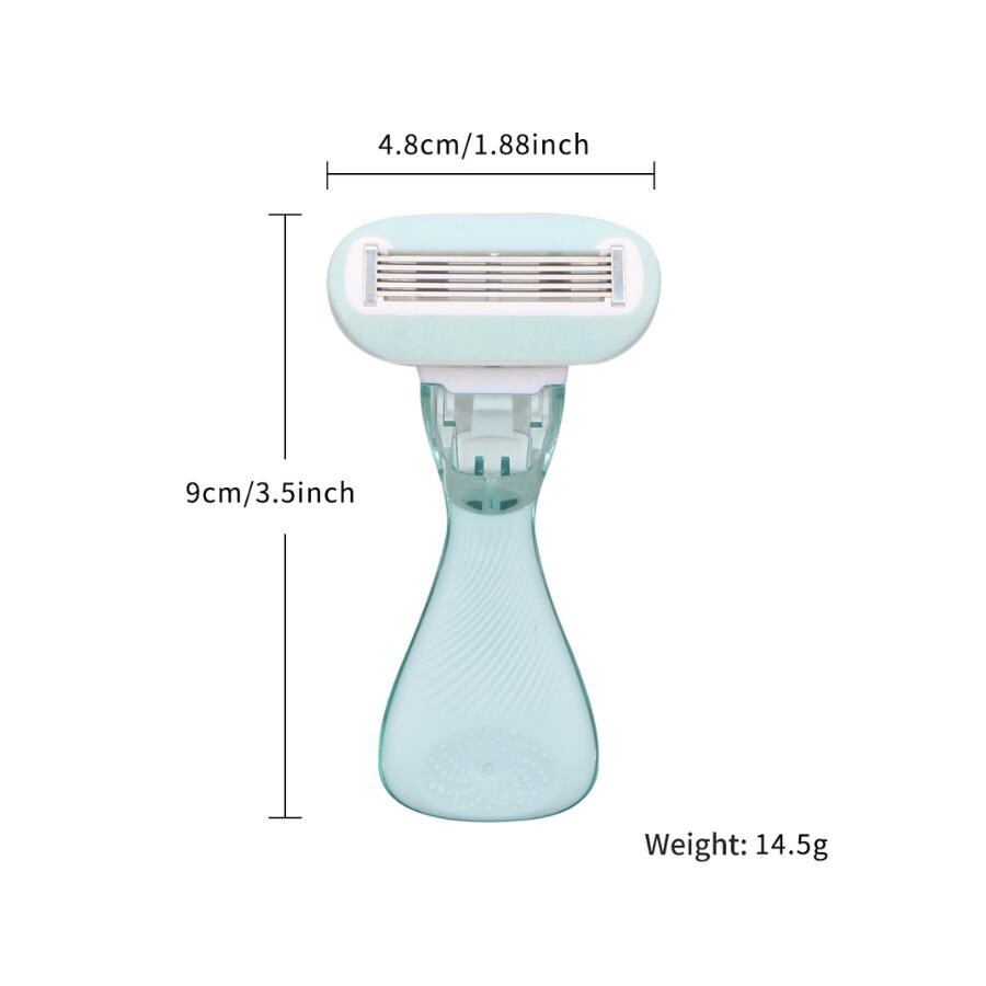 Dynamo Beauty Kadın 5 Bıçaklı Mini Tıraş Bıçağı-Kutulu, Seyahat Boy - 3