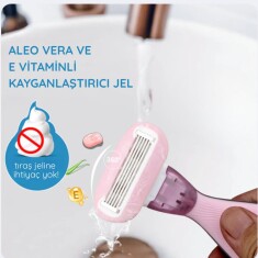 Dynamo Beauty Kadın 5 Bıçaklı Mini Tıraş Bıçağı- Kutulu, Seyahat Boy - 2