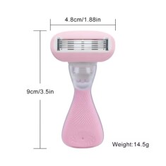 Dynamo Beauty Kadın 5 Bıçaklı Mini Tıraş Bıçağı- Kutulu, Seyahat Boy - 10