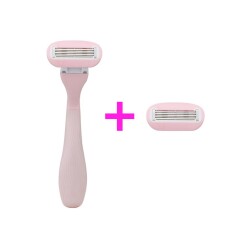 Dynamo Beauty Kadın 5 Bıçaklı Tıraş Bıçağı +1 Yedek Kartuş, Asma Aparatlı - 8