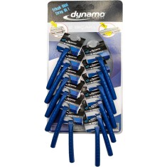 Dynamo Bas Temizle Özellikli Çift Bıçaklı Erkek Tıraş Bıçağı Kartela 12 Adet - Dynamo