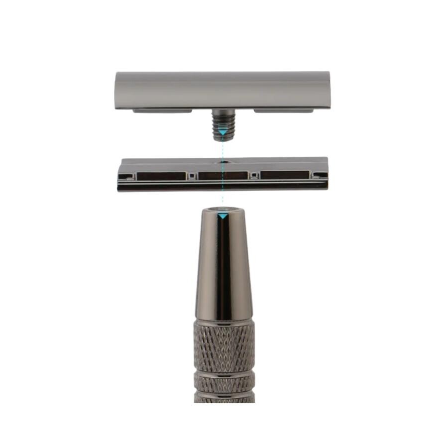 Dynamo Klasik Metal Double Edge Tıraş Bıçağı + 5 Yedek Jilet - 6