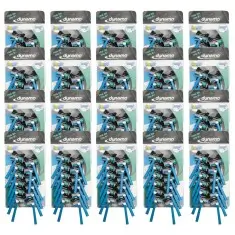 Toptan Dynamo Tek Bıçaklı Banyo Tıraş Bıçağı Kolisi ( 20 Adet Kartela ) - 2