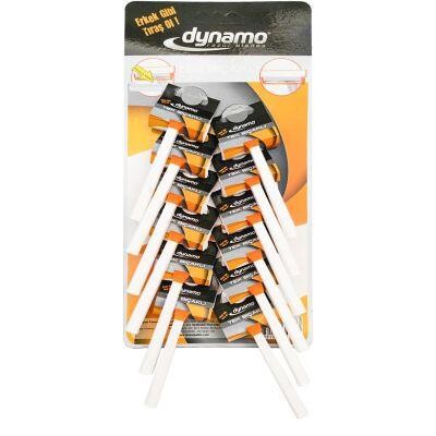 Dynamo Tek Bıçaklı Erkek Tıraş Bıçağı Kartela 12 Adet - 1