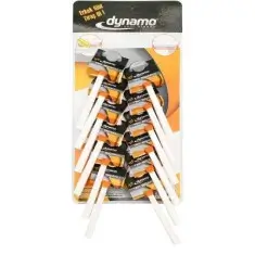 Dynamo Tek Bıçaklı Erkek Tıraş Bıçağı Kartela 12 Adet - Dynamo