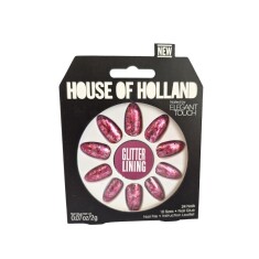 Elegant Touch Takma Tırnak – Pembe Desenli, 24 Adet - Elegant