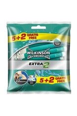 Wilkinson Extra 2 Sensitive - Çift Bıçaklı Tıraş Bıçağı 5+2 Avantaj Paketi - 1