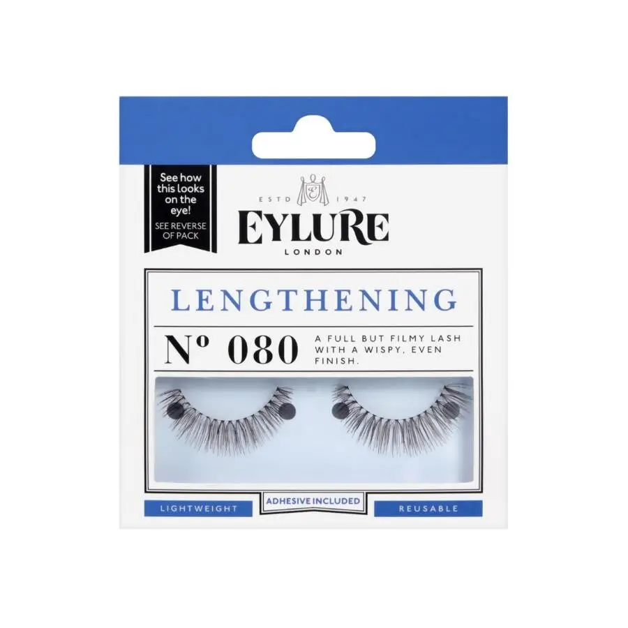 Eylure Takma Kirpik – Lengthening No:080, Uzun Kirpikler İçin - 1