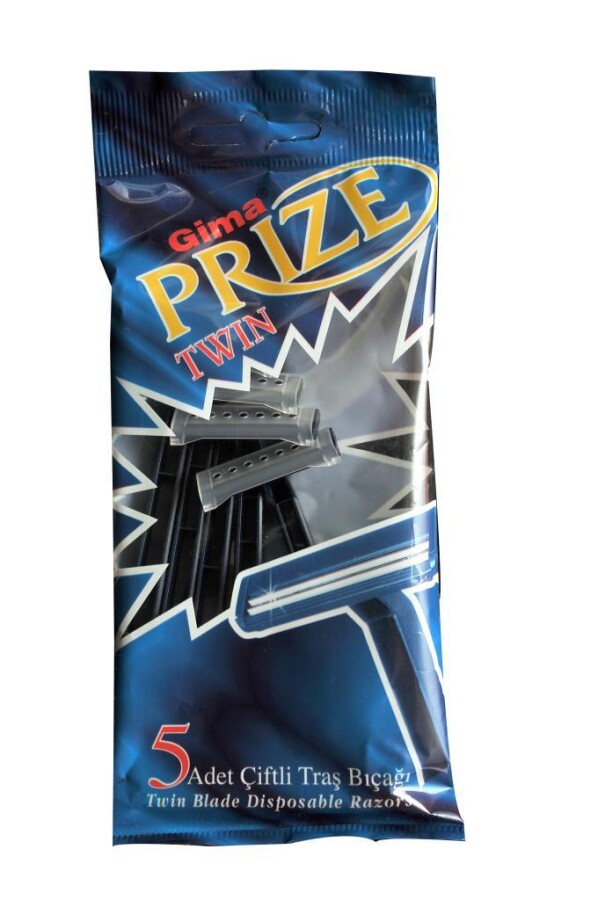 Gima Prıze 5 Adet Çift Bıçaklı Erkek Kullan At Tıraş Bıçağı - 1