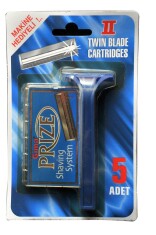 Gima Prize Sistem Erkek Tıraş Bıçağı Ve 5 Adet Yedek Başlık - Zaza