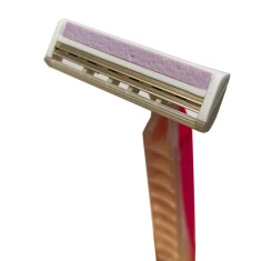 Dynamo Pembe Çift Bıçaklı Kauçuk Saplı Bayan Tıraş Bıçağı 1200 Adet - 2