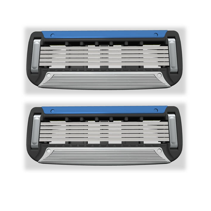 Dynamo Perfect 5 Bıçaklı Erkek Sistem Tıraş Bıçağı 2 Yedek Başlık - 1