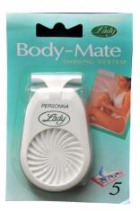 Personna Lady Body-Mate Çift Bıçaklı Kadın Sistem Tıraş Bıçağı ve 5 Adet Yedek Başlık - Personna