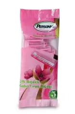 Toptan Personna Tıraş Bıçağı Çift Bıçaklı 5''li Poşet - Personna