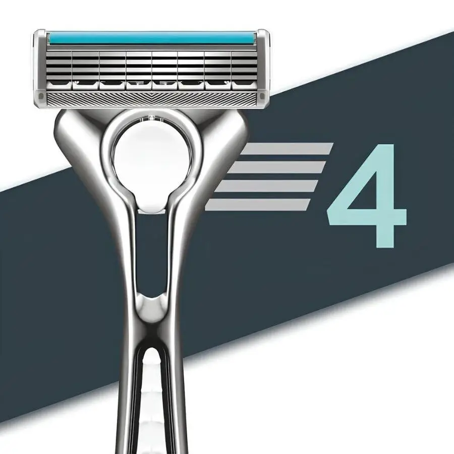 Wilkinson Sword Quattro Tıtanıum Sensitive Erkek Sistem Tıraş Bıçağı - 3