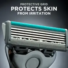 Wilkinson Sword Quattro Tıtanıum Sensitive Erkek Sistem Tıraş Bıçağı - 5