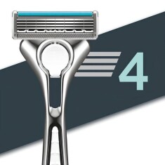 Wilkinson Sword Quattro Tıtanıum Sensitive Erkek Sistem Tıraş Bıçağı - 3