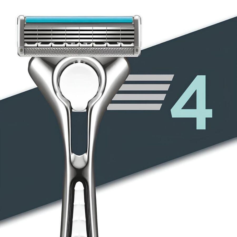 Wilkinson Sword Quattro Tıtanıum Sensitive Erkek Sistem Tıraş Bıçağı - 3