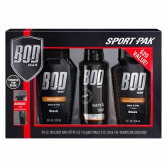 Bodman Black Sport Pak Erkek Vücut Spreyi Hediye Seti 