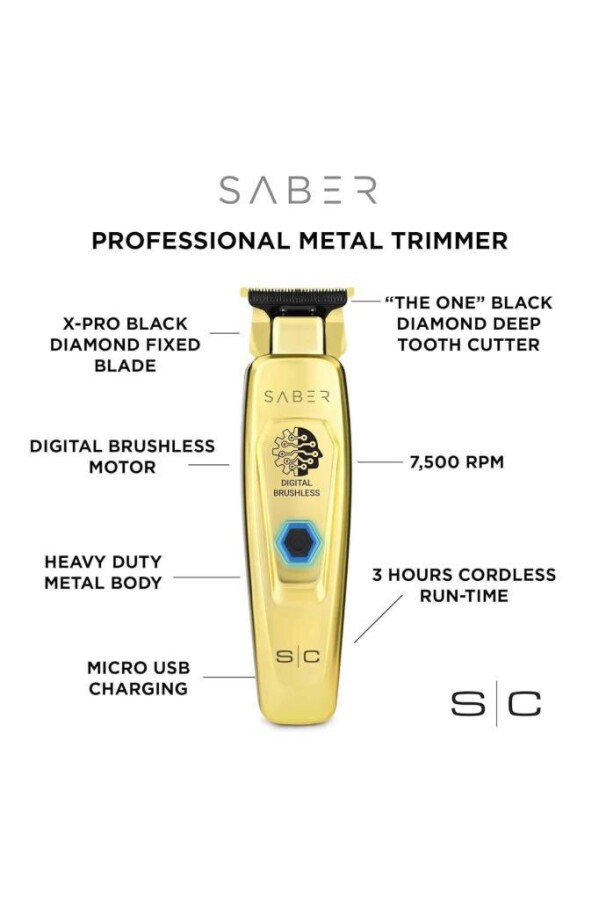 SC Stylecraft Saber Tıraş Makinesi Gold - 4