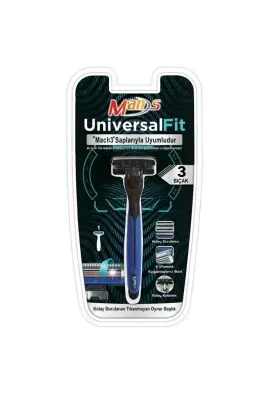 Toptan UniversalFit 3 Bıçaklı Sistem Tıraş Bıçağı 1up - 1