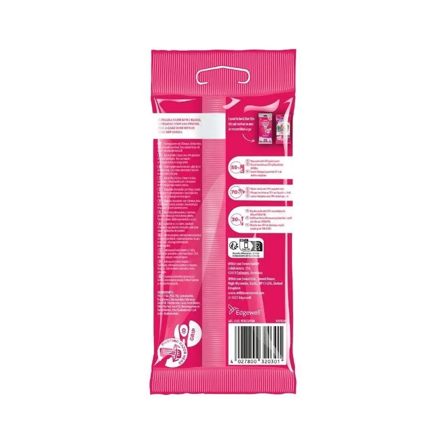 Toptan Wilkinson Extra 3 Beauty Kullan At Tıraş Bıçağı 4''lü Paket - 3