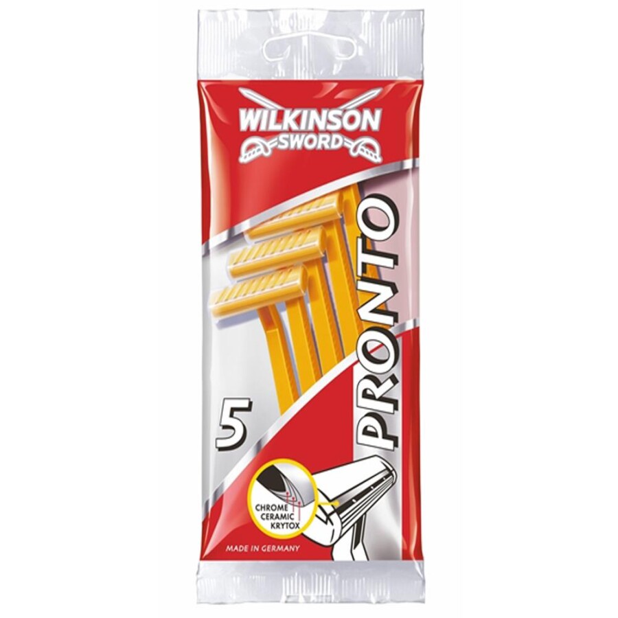 Wilkinson Sword Pronto 5 Adet Erkek Kullan At Tıraş Bıçağı - 1