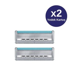 Wilkinson Sword Quattro Titanium Sensitive Erkek Tıraş Bıçağı 2 Yedek Kartuşu - 2