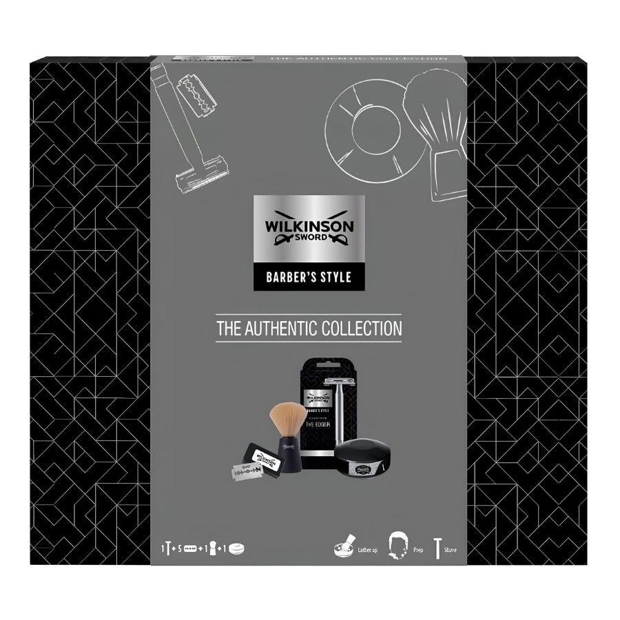 Wilkinson Sword Barber's Style Authentic Collection Erkek Hediye Tıraş Seti - 1