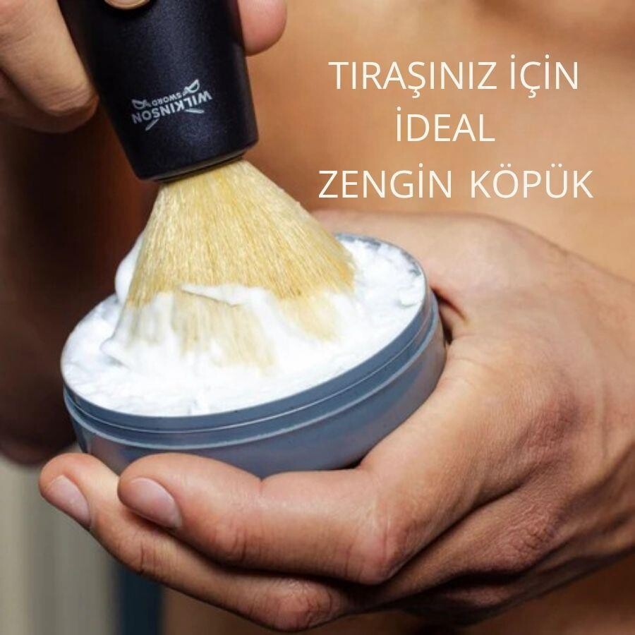 Wilkinson Sword Classic Tıraş Fırçası | Sentetik Kıl, Geleneksel Islak Tıraş için İdeal | Erkek Bakımı - 4