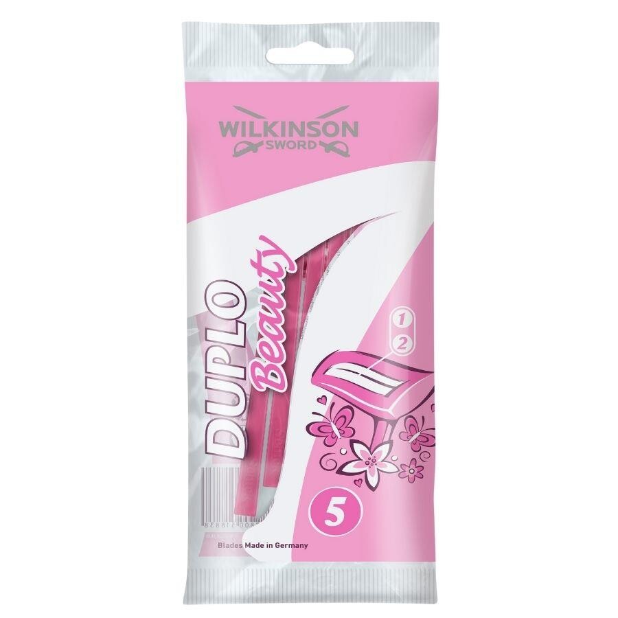 Wilkinson Sword Duplo Beauty 2 Bıçaklı Kadın Kullan At Tıraş Bıçağı 5 Adet - 1