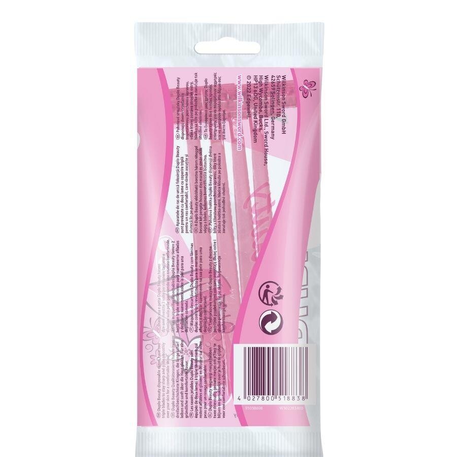 Wilkinson Sword Duplo Beauty 2 Bıçaklı Kadın Kullan At Tıraş Bıçağı 5 Adet - 2