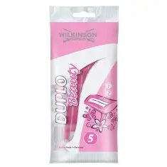 Wilkinson Sword Duplo Beauty 2 Bıçaklı Kadın Kullan At Tıraş Bıçağı 5 Adet - Wilkinson Sword