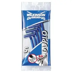 Toptan Wilkinson Sword Duplo Çift bıçaklı 5 Adet Erkek Kullan At Tıraş Bıçağı - Wilkinson Sword