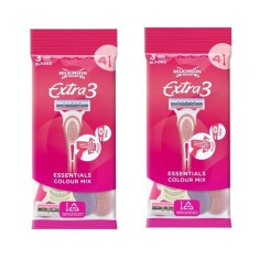 Wilkinson Sword Ekstra 3 Beauty Kadın Kullan At Tıraş Bıçağı 2 Paket- 8 Adet - Wilkinson Sword