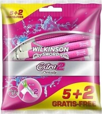 Wilkinson Sword Extra 2 Beauty Kadın Kullan At Tıraş Bıçağı 5+2 Avantaj Paketi - Wilkinson Sword