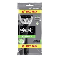 Wilkinson Sword Extreme 3 Blac Edition 10 Adet Kullan At Tıraş Bıçağı - 1