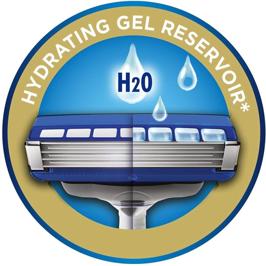 Wilkinson Sword Hydro 3 Erkek Sistem Tıraş Bıçağı +1 Yedek Başlık - 4