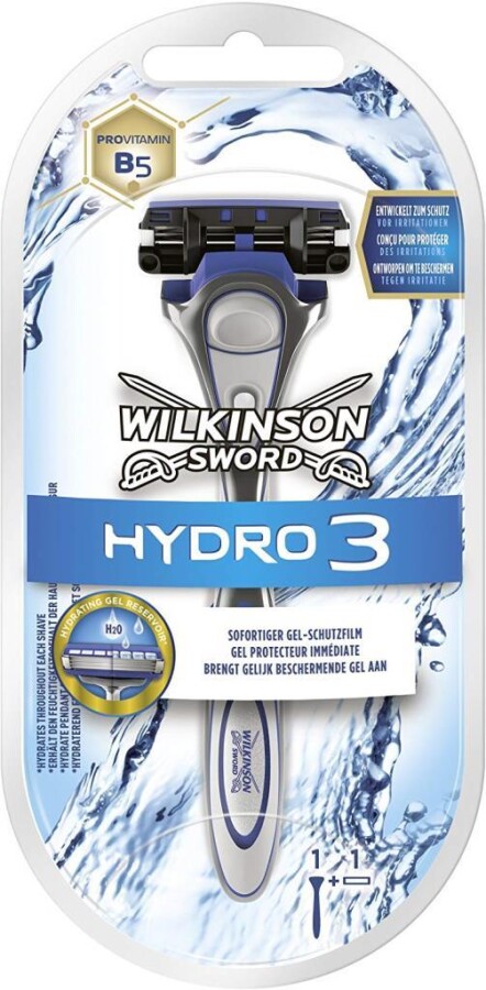 Wilkinson Sword Hydro 3 Erkek Sistem Tıraş Bıçağı +1 Yedek Başlık - 1