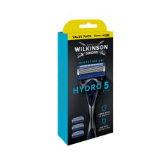 Wilkinson Sword Hydro 5 Pro-Vitamin B5 Erkek Tıraş Bıçağı Sapı + 4 Yedek Kartuş - 3