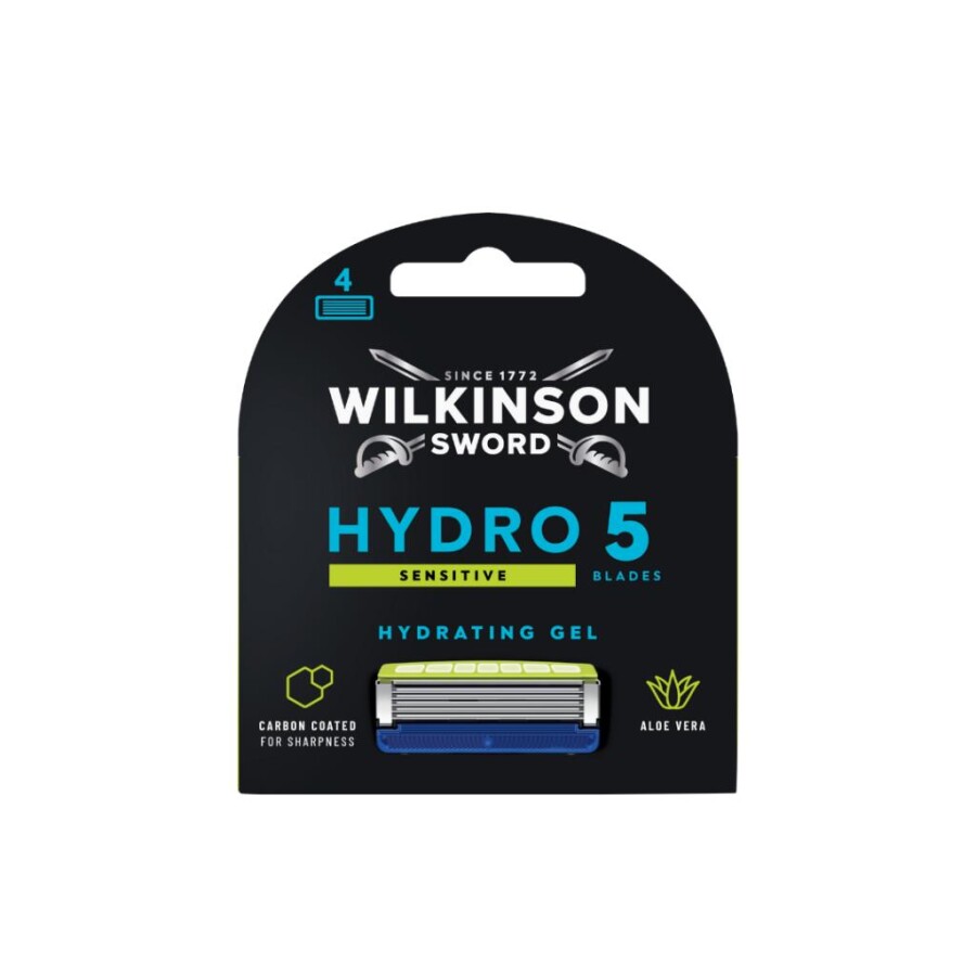 Wilkinson Sword Hydro 5 Sensitive Aloe Veralı 4 Adet Yedek Kartuş - 1