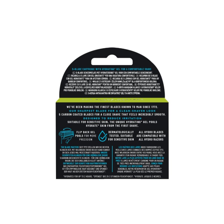 Wilkinson Sword Hydro 5 Sensitive Aloe Veralı 4 Adet Yedek Kartuş - 2