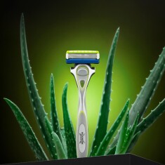 Wilkinson Sword Hydro 5 Sensitive Aloe Veralı Tıraş Bıçağı Sapı + 4 Yedek Kartuş - 8