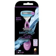 Toptan Wilkinson Sword Hydro Silk 5 Bıçaklı Kadın Sistem Tıraş Bıçağı - Wilkinson Sword
