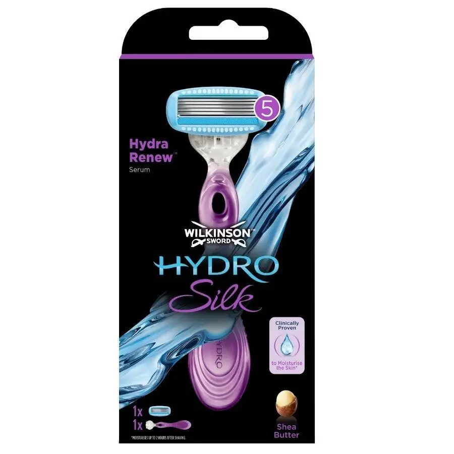 Toptan Wilkinson Sword Hydro Silk 5 Bıçaklı Kadın Sistem Tıraş Bıçağı - 1