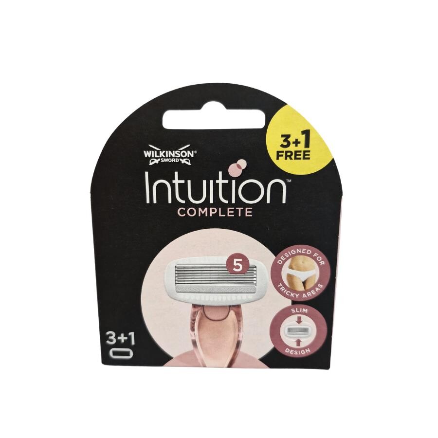 Wilkinson Sword Intuition Complete Kadın Tıraş Bıçağı Kartuşu | 5 Bıçaklı 3+1 Yedek - 1