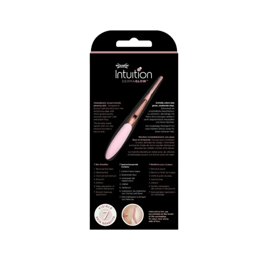 Wilkinson Sword Intuition Dermaglow Dermaplaning Arındırıcı Kadın Yüz Tıraş Bıçağı, Ustura - 2